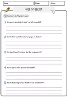Vorschau - Arbeitsblätter - Web of Belief Ethik und Philosophie Lesetext mit Richtig Falsch Multiple Choice und Fragen zum Text - Seite 3