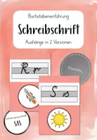 Vorschau - Poster - Schreibschrift Aushänge Schulausgangsschrift/SAS - Deckblatt
