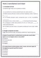 anteprima - Esercizi - Confrontare prateria e steppa con altri biomi (foresta, deserto, savana) - Pagina 1