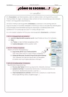 Vorschau - Merkblätter - ¿Cómo se escribe un comentario? inkl. Strukturierungsmodell - Seite 1