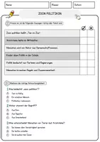 Vorschau - Arbeitsblätter - Zoon Politikon Ethik und Philosophie Lesetext mit Richtig Falsch Multiple Choice und Fragen zum Text - Seite 2