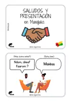Vista previa - Refuerzo / NEE / Materiales de apoyo - SALUDOS Y PRESENTACIÓN en Mandjako - Portada
