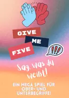 Vorschau - Spiele - Give me 5 Ober- und Unterbegriffe - Deckblatt