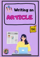 Vista previa - Unidades / Secuencias / Situaciones de Aprendizaje - English - Writing an article - Portada