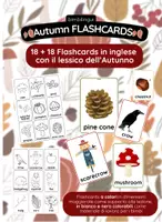 anteprima - Flashcard - Autumn Flashcards - Inglese (Infanzia e Primaria) - Pagina 1