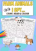 Vorschau - Arbeitsblätter - Farm Animals: I Spy... (Count, Read & Colour) (Englisch Grundschule) - Deckblatt