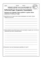 Vorschau - Arbeitsblätter - Reflexionsaufgaben vergessene Hausaufgaben - Seite 3