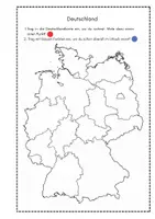 Vorschau - Unterrichtsreihen - Bundesländer in Deutschland - Arbeitsheft - Seite 1