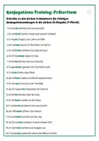 Vorschau - Arbeitsblätter - Zeitformen: Arbeitsblatt Präteritum dreifach differenziert - Seite 2