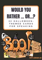 Vista previa - Juegos / Gamificación - 32 Halloween-themed "Would You Rather...?" Speaking Cards - Portada