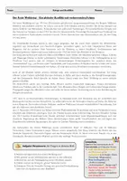 Vorschau - Arbeitsblätter - Der Erste Weltkrieg - Seite 1