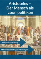 Vorschau - Arbeitsblätter - Aristoteles 🏛️ Der Mensch als zoon politikon - Deckblatt
