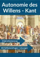 Vorschau - Arbeitsblätter - Immanuel Kant ⚖️ Autonomie und kategorischer Imperativ - Deckblatt