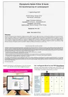 Vorschau - Arbeitsblätter - Olympische Spiele früher und heute | Antike, Neuzeit, Sportarten, Olympische Ringe, Fairplay, Marathonlauf, fächerübergreifend | Geschichte Sekundarstufe Klasse 5-7 Lösungen - Seite 1