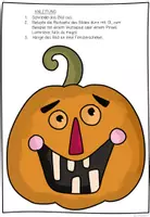 Vorschau - Mal- und Bastelvorlagen - Fensterbilder Halloween 🎃👻 – Bastelvorlagen mit Lichteffekt für Kürbisse, Geister, Spinne, Fledermaus und mehr - Seite 3