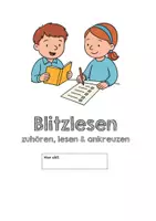 Vorschau - Arbeitsblätter - Deutschland. Hör genau, finde das Wort. Blitzlesen. zuhören, lesen & ankreuzen - Seite 3