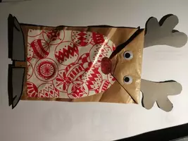 Vorschau - Mal- und Bastelvorlagen - Adventkalender basteln für VS Kinder - Deckblatt
