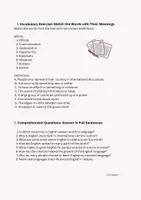 Vorschau - Arbeitsblätter - English as a global language: Reading/Speaking - Seite 2