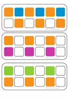 Aperçu - Apprentissages en autonomie - modèle bac à glaçons - Page 1