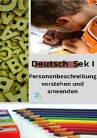 Vorschau - Arbeitsblätter - Personenbeschreibung verstehen und anwenden Merkblatt Lösung - Deckblatt