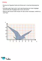 Vorschau - Arbeitsblätter - Punkte verbinden (6 Übungen im Koordinatensystem Kl 5+ 6) - Seite 2