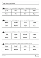 Vorschau - Spiele - Lesedosen für Erstleser - mit Freude lesen lernen! - Seite 1