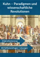 Vorschau - Arbeitsblätter - Thomas Kuhn Wissenschaftliche Revolutionen 🔄 Paradigmen und Fortschritt - Deckblatt