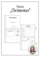Vorschau - Stundenentwürfe - Religion/ Ethik - Materialpaket "Flipbook zu den 5 Weltreglionen" (Kl. 6-9) - Deckblatt