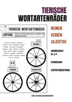 Vorschau - Arbeitsblätter - Tierische Wortartenräder - Deckblatt