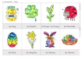 Vorschau - Spiele - Wortschatzaufbau (DaZ) – Bundle – Frühling - Seite 3