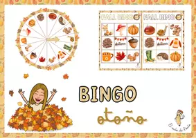 Vista previa - Juegos / Gamificación - BINGO DE OTOÑO - Portada