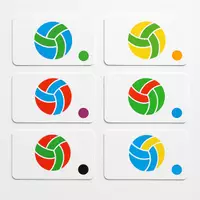 Vorschau - Stationenlernen - Zufallskarten zur Paar- und Gruppenbildung (Sport Edition) - Deckblatt