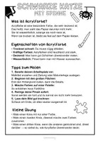 Vorschau - Arbeitsblätter - Schwarze Katze mit kleiner Spinne Kunstprojekt - Malen im Herbst & Halloween - Seite 2