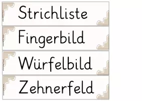 Vorschau - Präsentationen/Tafelbilder - Bildkarten Zahleinführung Tafelmaterial - Seite 2