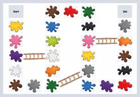 Vorschau - Spiele - DaZ: Würfelspiel zum Thema "Farben" (Kl.1-4) - Seite 2