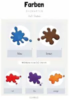 Vorschau - Spiele - Materialpaket für den DaZ-Unterricht: Thema "Farben" (Kl.1-4) - Seite 1