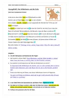 Vorschau - Arbeitsblätter - Fabel: "Das Wildschwein und die Eiche" (Textverständnis, Präteritum, wörtliche Rede, Lehre) +LÖSUNGEN - Seite 2