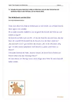 Vorschau - Arbeitsblätter - Fabel: "Das Wildschwein und die Eiche" (Textverständnis, Präteritum, wörtliche Rede, Lehre) +LÖSUNGEN - Seite 3