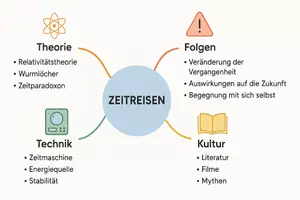 Vorschau - Arbeitsblätter - Arbeitsblätter zum Thema "Zeitreise" + Lösung & MP3 + Mindmap + Infografik - Seite 2