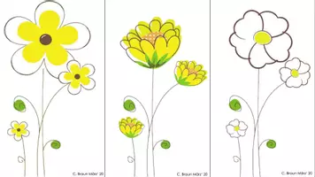 Vorschau - Bildkarten - Lesezeichen Frühling - Deckblatt