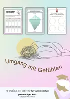 Vorschau - Arbeitsblätter - Umgang mit Gefühlen – Emotionen wahrnehmen und gesunde Strategien finden - Deckblatt