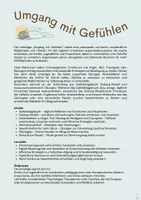 Vorschau - Arbeitsblätter - Umgang mit Gefühlen – Emotionen wahrnehmen und gesunde Strategien finden - Seite 1