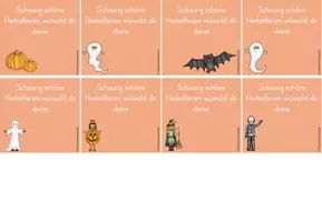 Vorschau - Bildkarten - Feriengruß Herbst Halloween - Seite 3