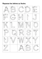Aperçu - Feuilles d'exercices - LES LETTRES CREUSES (maternelle, CP, inclusion) - Page de couverture
