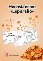 Vorschau - Arbeitsblätter - Herbst_Leporello - Deckblatt