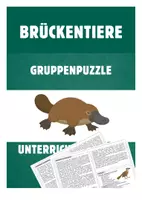 Vorschau - Stundenentwürfe - Materialpaket Gruppenpuzzle XXL (Biologie) - Seite 1