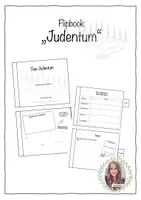 Vorschau - Stundenentwürfe - Religion/Ethik - Flipbook "Das Judentum" (Kl. 6-9) - Deckblatt
