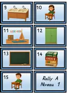 Vorschau - Aufgabenkarten - Lese -Rallye im Schulzimmer : Zwei Schatzsuchen mit je vier Lese-Niveaus - Seite 3