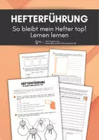 Vorschau - Arbeitsblätter - Hefterführung - Was macht einen guten Hefter aus? (Lernen lernen) - Deckblatt