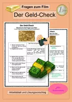 Vorschau - Arbeitsblätter - Fragen zum Film - Geld - Der Geld-Check - Deckblatt